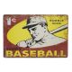 Tabliczka dekoracyjna metalowa TOPPS BASEBALL