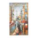 Obraz metalowy 3D LOFT VISIT TO PARIS 70X120 cm
