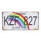 Tablica rejestracyjna z USA metalowa HAWAII