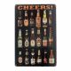 Metal plate CHEERS 1