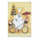 Metal plate CHEF ON BIKE 1