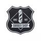 Metal plate BARBER SHOP 4