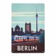 Tabliczka dekoracyjna metalowa BERLIN