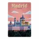 Tabliczka dekoracyjna metalowa MADRID