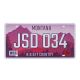 Metal number plate USA MONTANA 1
