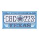 Metal number plate USA TEXAS 2