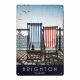 Tabliczka dekoracyjna metalowa BRIGHTON