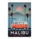 Tabliczka dekoracyjna metalowa MALIBU
