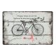 Tabliczka dekoracyjna metalowa BIKE