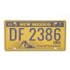 License Plate Wall Decor NEW MEXICO