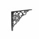 Shelf bracket PAJĘCZYNA 170x130 STEEL GREY